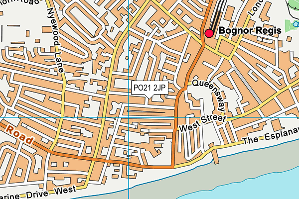 PO21 2JP map - OS VectorMap District (Ordnance Survey) PO21 2JP map - OS VectorMap District (Ordnance Survey)