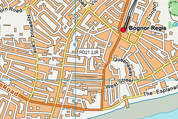 PO21 2JR map - OS VectorMap District (Ordnance Survey) PO21 2JR map - OS VectorMap District (Ordnance Survey)
