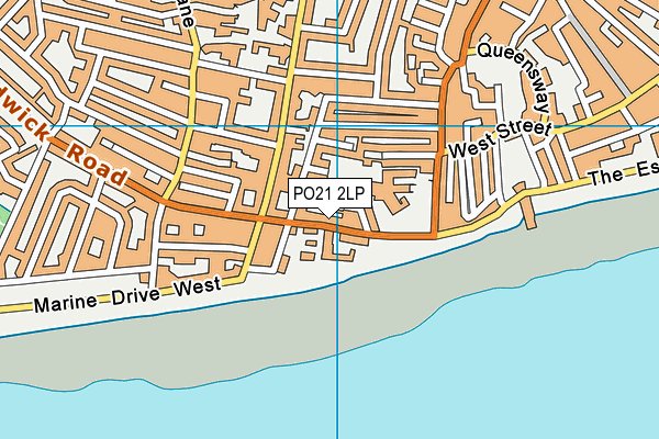 PO21 2LP map - OS VectorMap District (Ordnance Survey) PO21 2LP map - OS VectorMap District (Ordnance Survey)