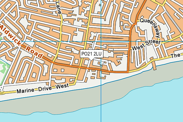 PO21 2LU map - OS VectorMap District (Ordnance Survey) PO21 2LU map - OS VectorMap District (Ordnance Survey)