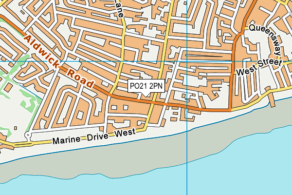 PO21 2PN map - OS VectorMap District (Ordnance Survey) PO21 2PN map - OS VectorMap District (Ordnance Survey)