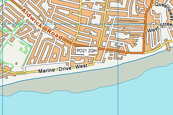 PO21 2QH map - OS VectorMap District (Ordnance Survey) PO21 2QH map - OS VectorMap District (Ordnance Survey)