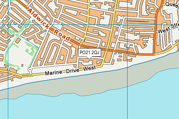 PO21 2QJ map - OS VectorMap District (Ordnance Survey) PO21 2QJ map - OS VectorMap District (Ordnance Survey)