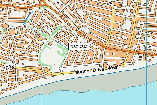 PO21 2QZ map - OS VectorMap District (Ordnance Survey) PO21 2QZ map - OS VectorMap District (Ordnance Survey)