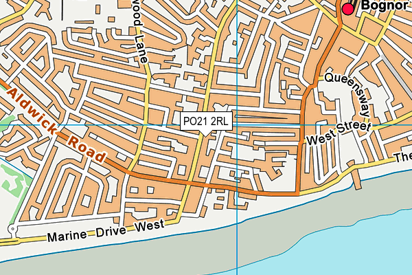 PO21 2RL map - OS VectorMap District (Ordnance Survey) PO21 2RL map - OS VectorMap District (Ordnance Survey)
