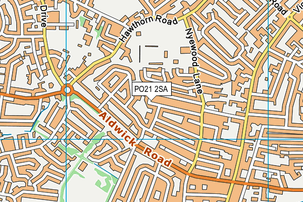 PO21 2SA map - OS VectorMap District (Ordnance Survey) PO21 2SA map - OS VectorMap District (Ordnance Survey)
