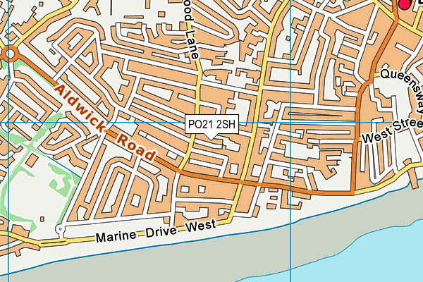 PO21 2SH map - OS VectorMap District (Ordnance Survey) PO21 2SH map - OS VectorMap District (Ordnance Survey)