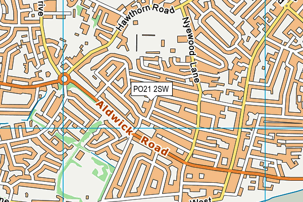 PO21 2SW map - OS VectorMap District (Ordnance Survey) PO21 2SW map - OS VectorMap District (Ordnance Survey)