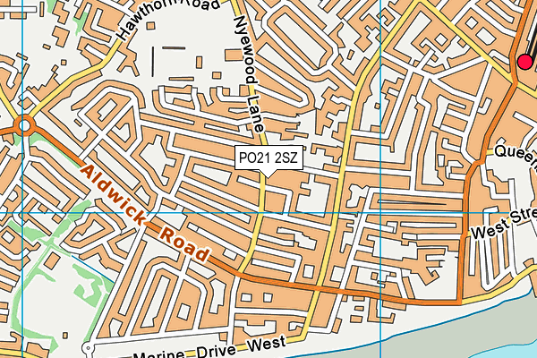 PO21 2SZ map - OS VectorMap District (Ordnance Survey) PO21 2SZ map - OS VectorMap District (Ordnance Survey)