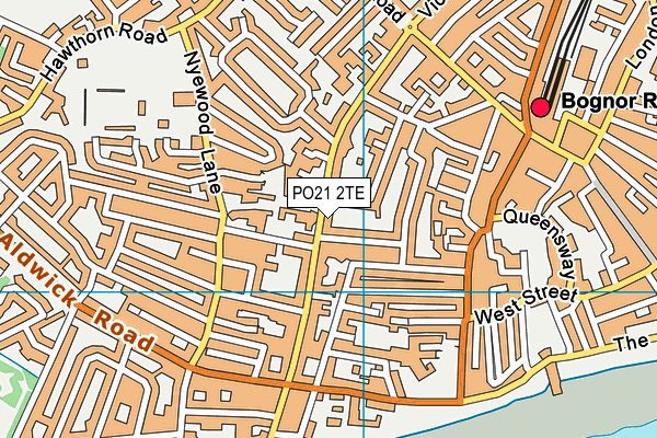 PO21 2TE map - OS VectorMap District (Ordnance Survey) PO21 2TE map - OS VectorMap District (Ordnance Survey)