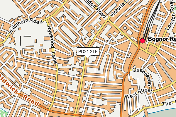 PO21 2TF map - OS VectorMap District (Ordnance Survey) PO21 2TF map - OS VectorMap District (Ordnance Survey)