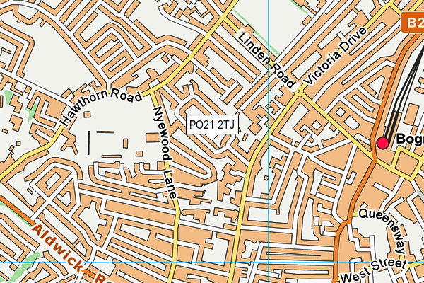 PO21 2TJ map - OS VectorMap District (Ordnance Survey) PO21 2TJ map - OS VectorMap District (Ordnance Survey)