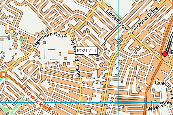 PO21 2TU map - OS VectorMap District (Ordnance Survey) PO21 2TU map - OS VectorMap District (Ordnance Survey)