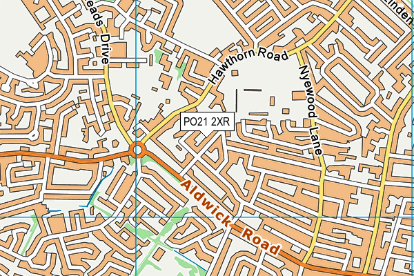 PO21 2XR map - OS VectorMap District (Ordnance Survey) PO21 2XR map - OS VectorMap District (Ordnance Survey)