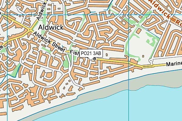 PO21 3AB map - OS VectorMap District (Ordnance Survey) PO21 3AB map - OS VectorMap District (Ordnance Survey)