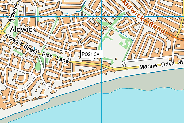 PO21 3AH map - OS VectorMap District (Ordnance Survey) PO21 3AH map - OS VectorMap District (Ordnance Survey)