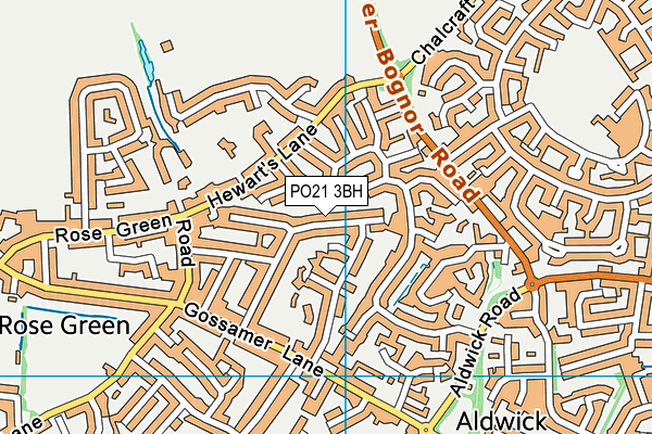 PO21 3BH map - OS VectorMap District (Ordnance Survey) PO21 3BH map - OS VectorMap District (Ordnance Survey)