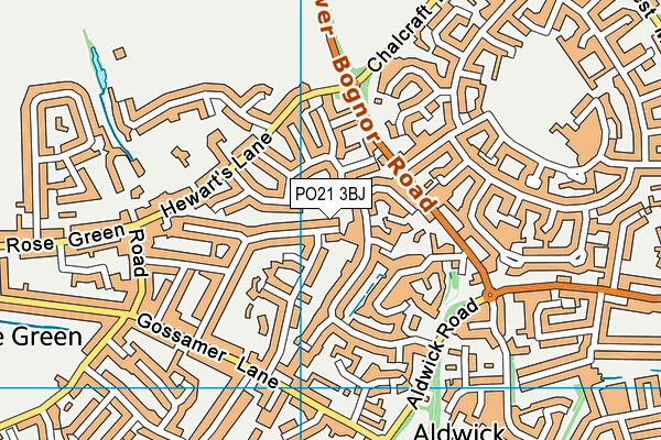PO21 3BJ map - OS VectorMap District (Ordnance Survey) PO21 3BJ map - OS VectorMap District (Ordnance Survey)