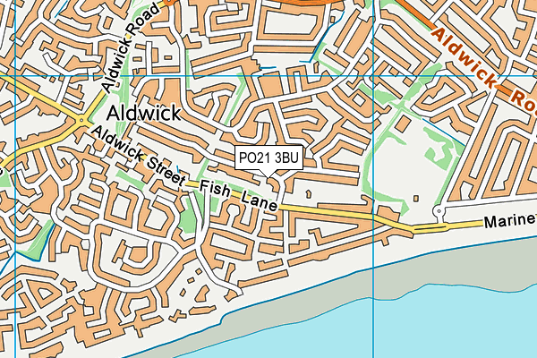 PO21 3BU map - OS VectorMap District (Ordnance Survey) PO21 3BU map - OS VectorMap District (Ordnance Survey)