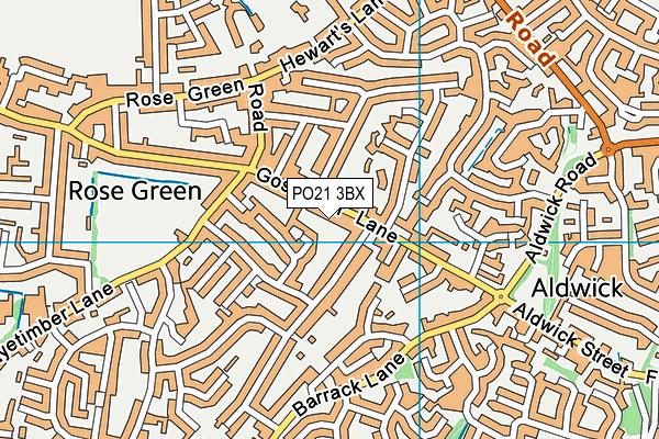 PO21 3BX map - OS VectorMap District (Ordnance Survey) PO21 3BX map - OS VectorMap District (Ordnance Survey)