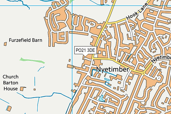 PO21 3DE map - OS VectorMap District (Ordnance Survey) PO21 3DE map - OS VectorMap District (Ordnance Survey)