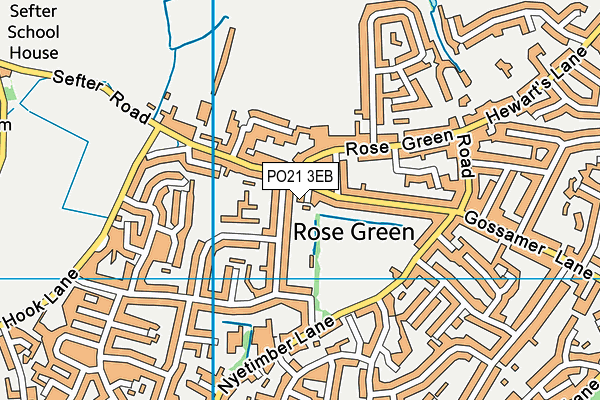 PO21 3EB map - OS VectorMap District (Ordnance Survey) PO21 3EB map - OS VectorMap District (Ordnance Survey)