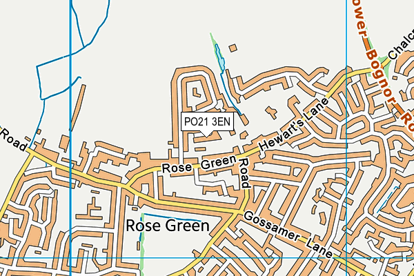 PO21 3EN map - OS VectorMap District (Ordnance Survey) PO21 3EN map - OS VectorMap District (Ordnance Survey)
