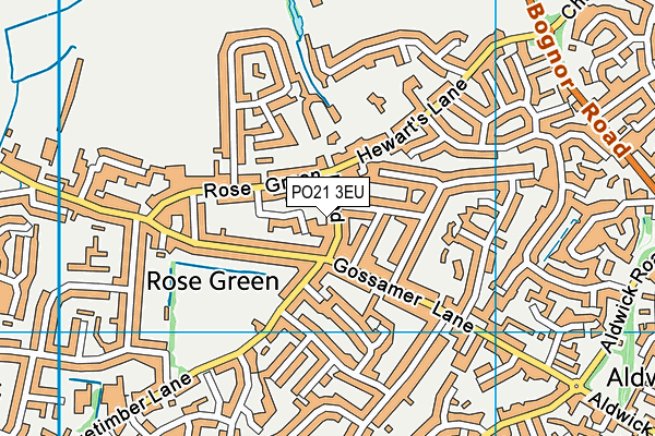 PO21 3EU map - OS VectorMap District (Ordnance Survey) PO21 3EU map - OS VectorMap District (Ordnance Survey)
