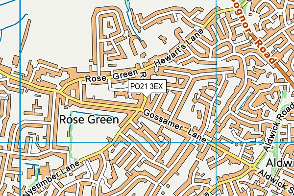 PO21 3EX map - OS VectorMap District (Ordnance Survey) PO21 3EX map - OS VectorMap District (Ordnance Survey)