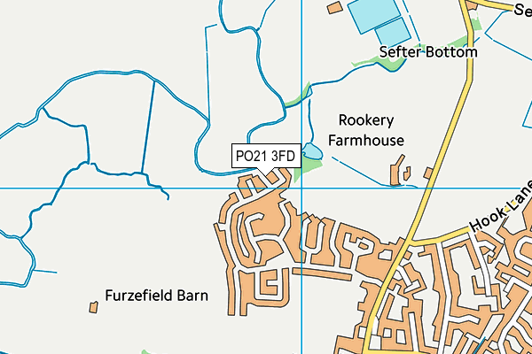 PO21 3FD map - OS VectorMap District (Ordnance Survey) PO21 3FD map - OS VectorMap District (Ordnance Survey)