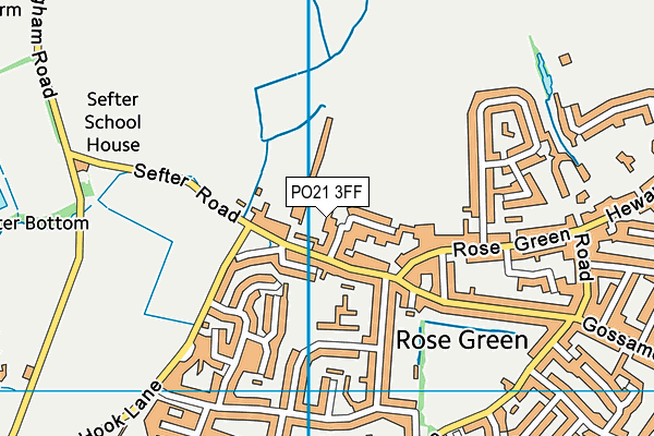 PO21 3FF map - OS VectorMap District (Ordnance Survey) PO21 3FF map - OS VectorMap District (Ordnance Survey)