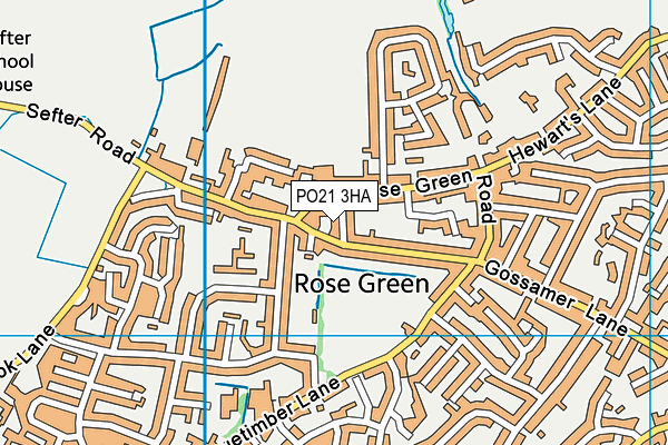 PO21 3HA map - OS VectorMap District (Ordnance Survey) PO21 3HA map - OS VectorMap District (Ordnance Survey)