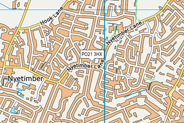 PO21 3HX map - OS VectorMap District (Ordnance Survey) PO21 3HX map - OS VectorMap District (Ordnance Survey)