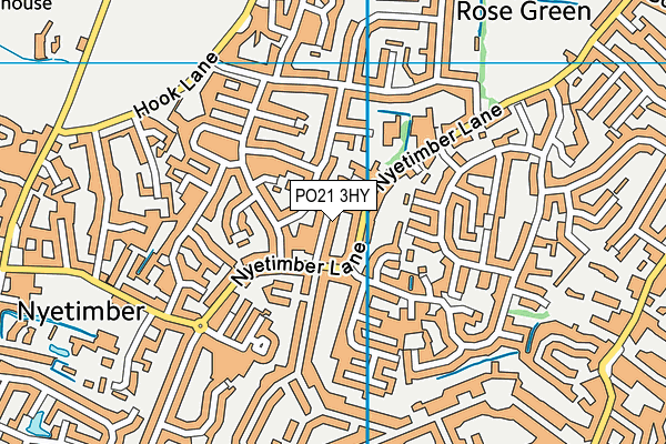 PO21 3HY map - OS VectorMap District (Ordnance Survey) PO21 3HY map - OS VectorMap District (Ordnance Survey)