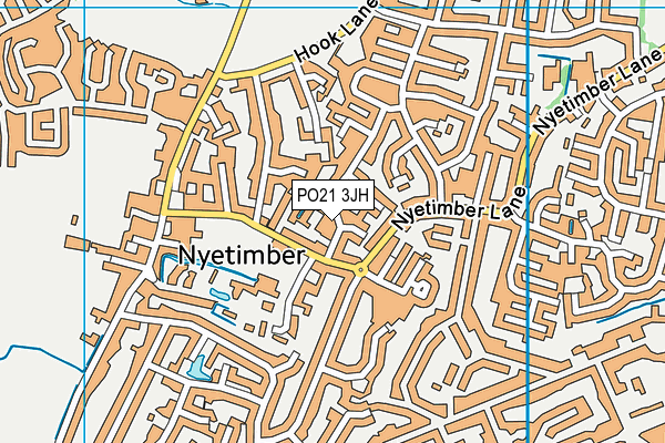 PO21 3JH map - OS VectorMap District (Ordnance Survey) PO21 3JH map - OS VectorMap District (Ordnance Survey)