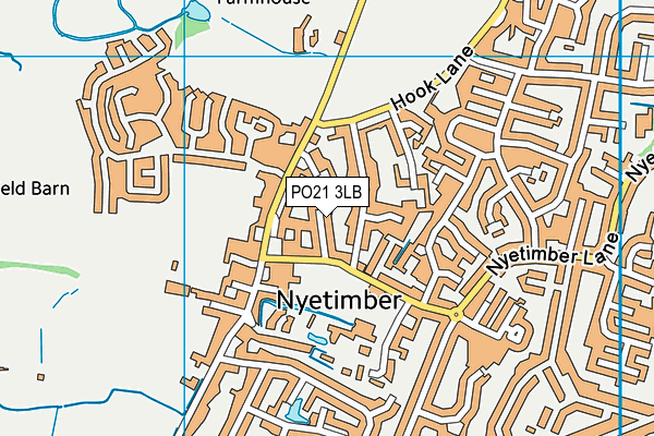 PO21 3LB map - OS VectorMap District (Ordnance Survey) PO21 3LB map - OS VectorMap District (Ordnance Survey)