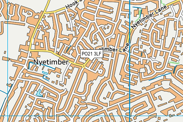 PO21 3LF map - OS VectorMap District (Ordnance Survey) PO21 3LF map - OS VectorMap District (Ordnance Survey)