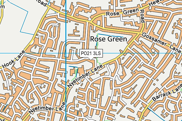 PO21 3LS map - OS VectorMap District (Ordnance Survey) PO21 3LS map - OS VectorMap District (Ordnance Survey)