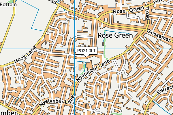 PO21 3LT map - OS VectorMap District (Ordnance Survey) PO21 3LT map - OS VectorMap District (Ordnance Survey)