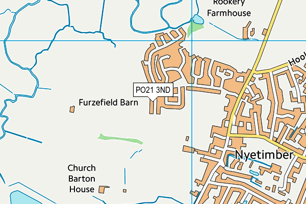 PO21 3ND map - OS VectorMap District (Ordnance Survey) PO21 3ND map - OS VectorMap District (Ordnance Survey)