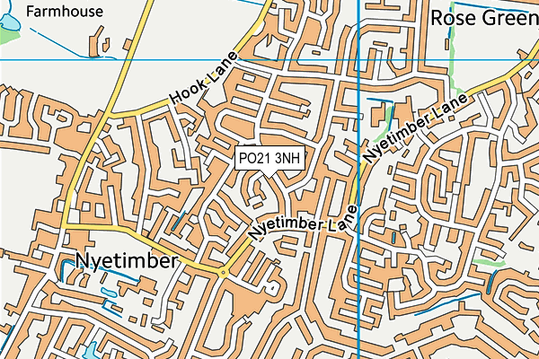 PO21 3NH map - OS VectorMap District (Ordnance Survey) PO21 3NH map - OS VectorMap District (Ordnance Survey)