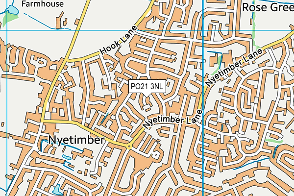 PO21 3NL map - OS VectorMap District (Ordnance Survey) PO21 3NL map - OS VectorMap District (Ordnance Survey)