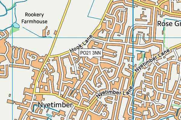 PO21 3NN map - OS VectorMap District (Ordnance Survey) PO21 3NN map - OS VectorMap District (Ordnance Survey)