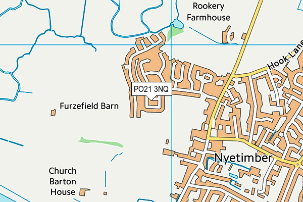PO21 3NQ map - OS VectorMap District (Ordnance Survey) PO21 3NQ map - OS VectorMap District (Ordnance Survey)