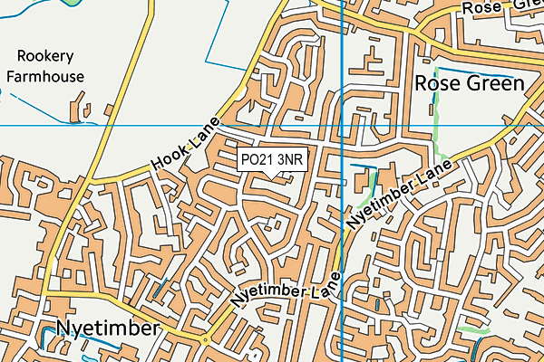 PO21 3NR map - OS VectorMap District (Ordnance Survey) PO21 3NR map - OS VectorMap District (Ordnance Survey)