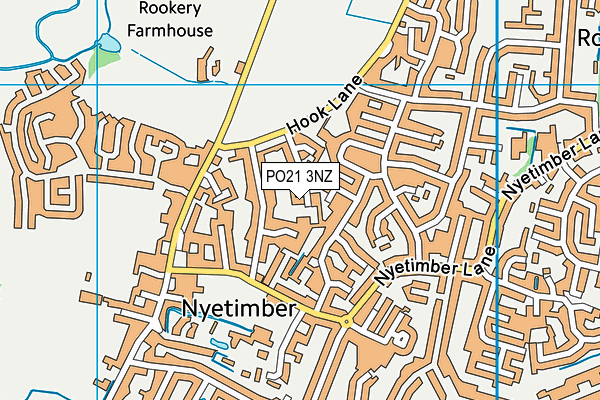 PO21 3NZ map - OS VectorMap District (Ordnance Survey) PO21 3NZ map - OS VectorMap District (Ordnance Survey)