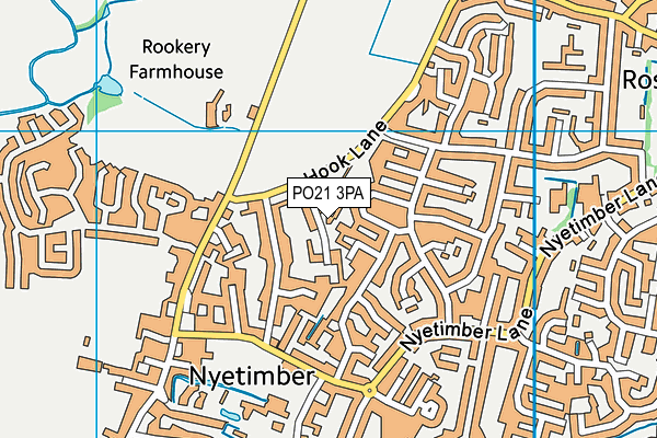 PO21 3PA map - OS VectorMap District (Ordnance Survey) PO21 3PA map - OS VectorMap District (Ordnance Survey)
