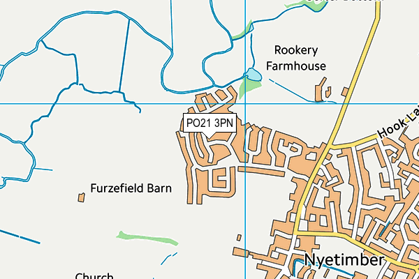 PO21 3PN map - OS VectorMap District (Ordnance Survey) PO21 3PN map - OS VectorMap District (Ordnance Survey)