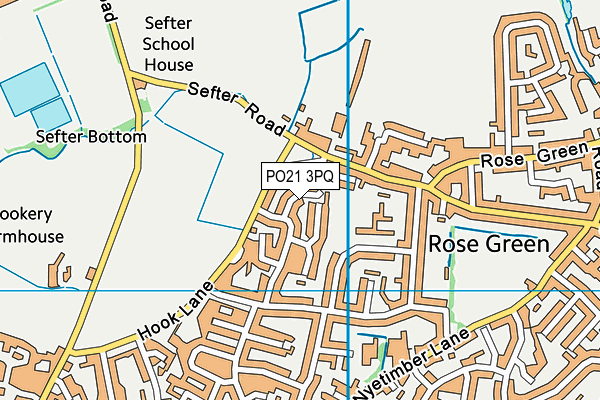 PO21 3PQ map - OS VectorMap District (Ordnance Survey) PO21 3PQ map - OS VectorMap District (Ordnance Survey)