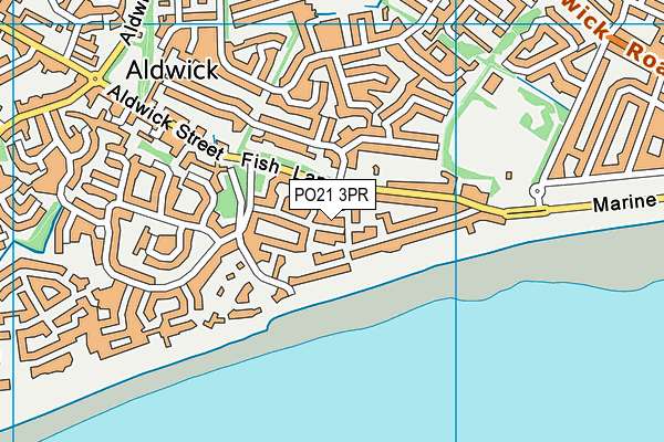 PO21 3PR map - OS VectorMap District (Ordnance Survey) PO21 3PR map - OS VectorMap District (Ordnance Survey)